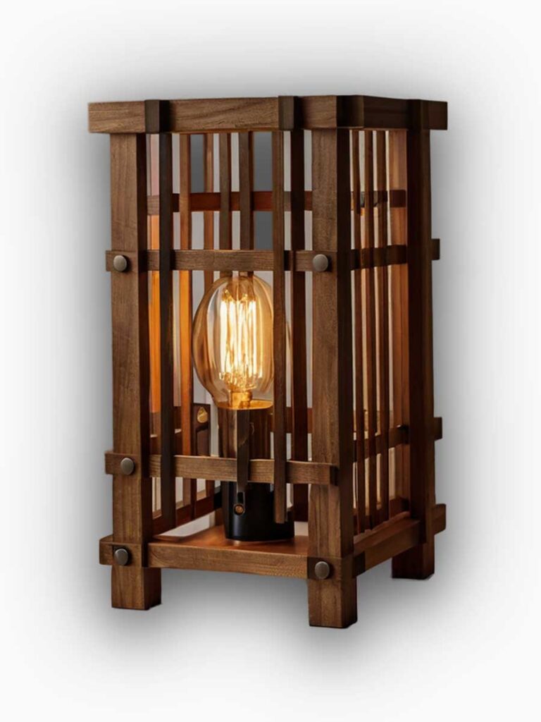 Timber Teardrop Light
